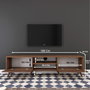 Hanah Home Soporte de TV A9 - 221 en Nogal